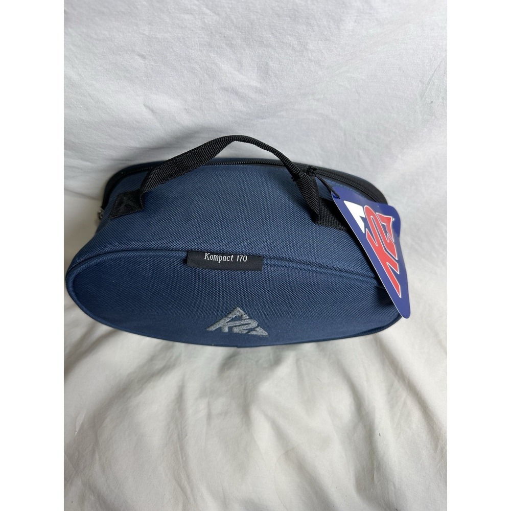 K2 Kompact 170cm Ski Bag Blue Black Padded Travel‎ Case Carry Cover NWT